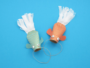 toilet roll craft fish 07