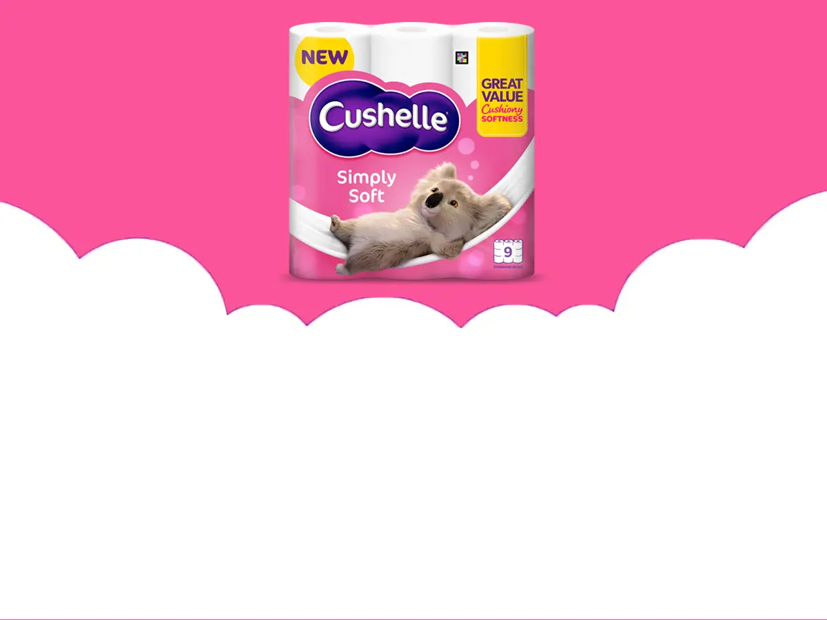 Image for section Cushelle's super soft toilet roll